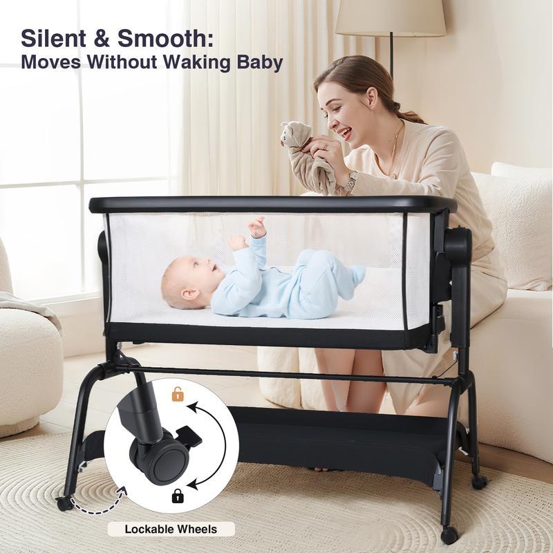 LEROSSA - Bedside Sleeper Crib