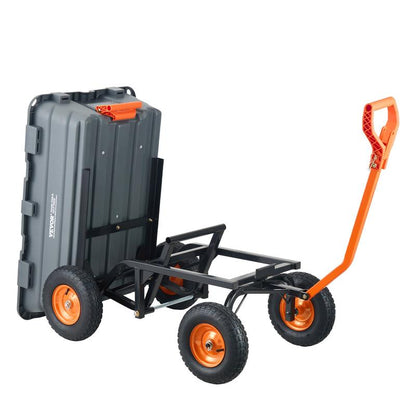LEROSSA Poly Garden Dump Cart