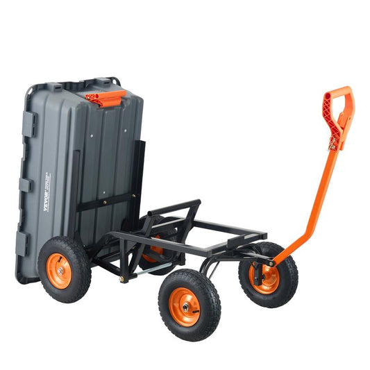 LEROSSA Poly Garden Dump Cart